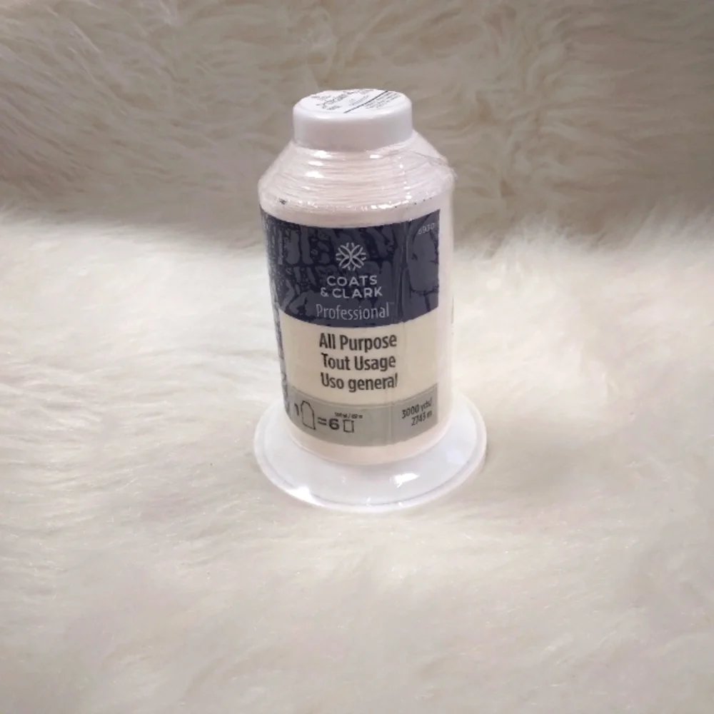 Coats & Clark Professional All Purpose Thread, 3000 Yd Cone